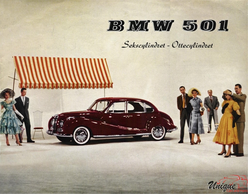 1952 BMW 501 Brochure Page 9